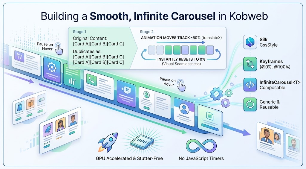 Building a Smooth, Infinite Carousel in Kobweb